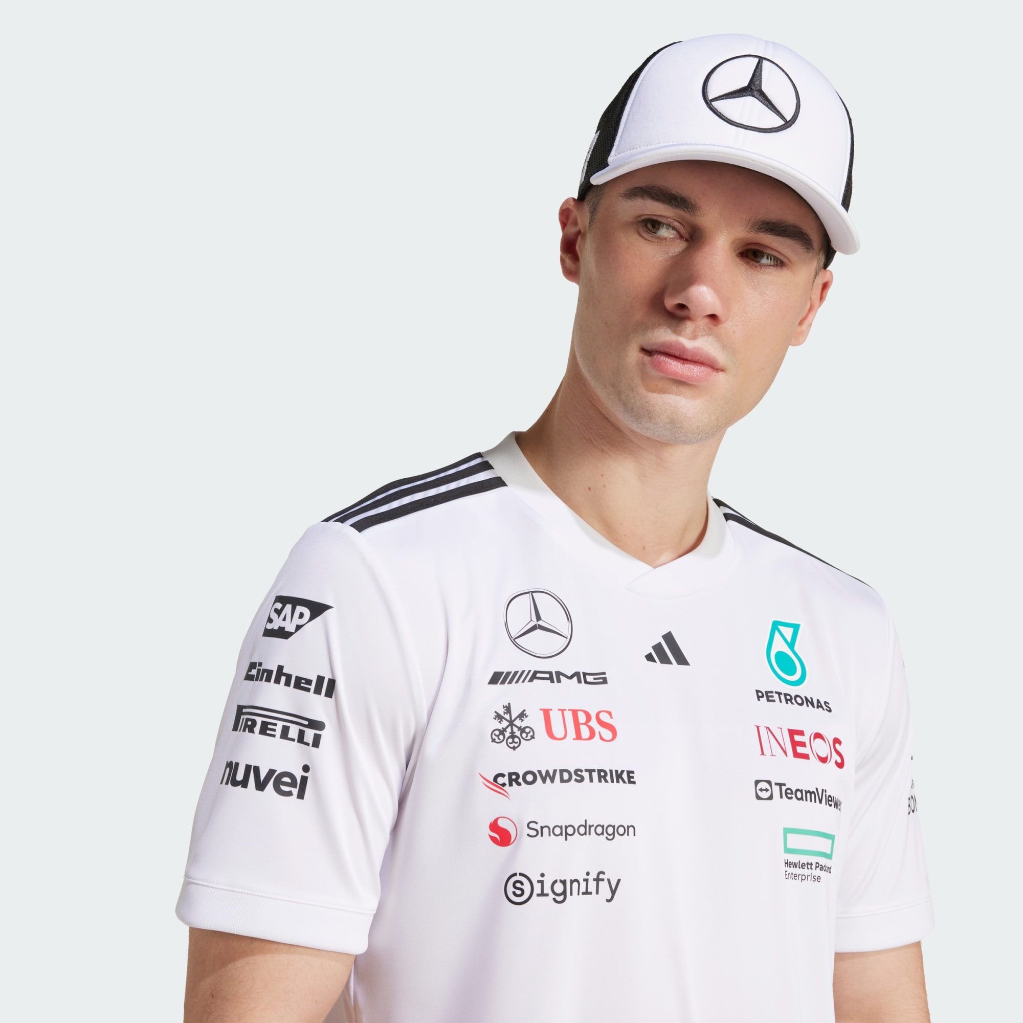 Trucker Snapback Star Mercedes Cap - AMG Petronas Formula One Team -A80 - Imagen 2
