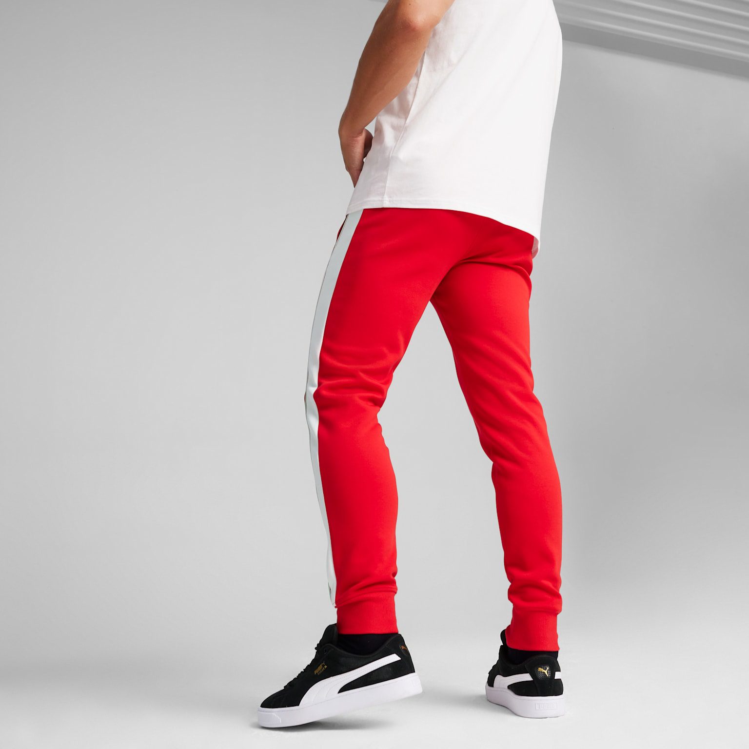 FERRARI RACE ICONIC T7 TRACK PANTS -A76 - Imagen 4