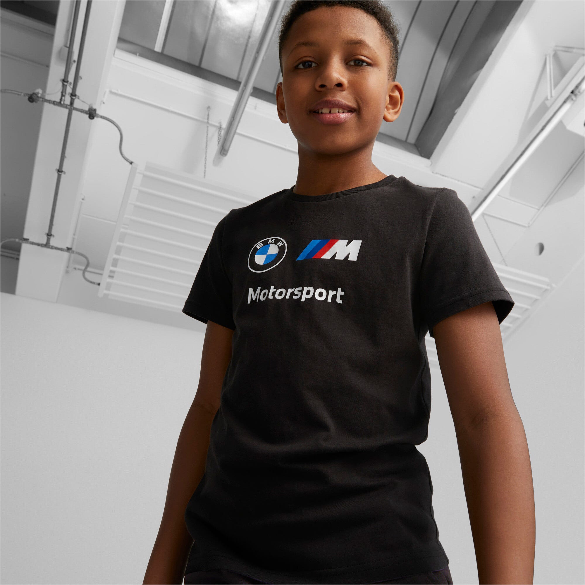 BMW MMS Kids Ess Logo Tee -A54 - Imagen 4