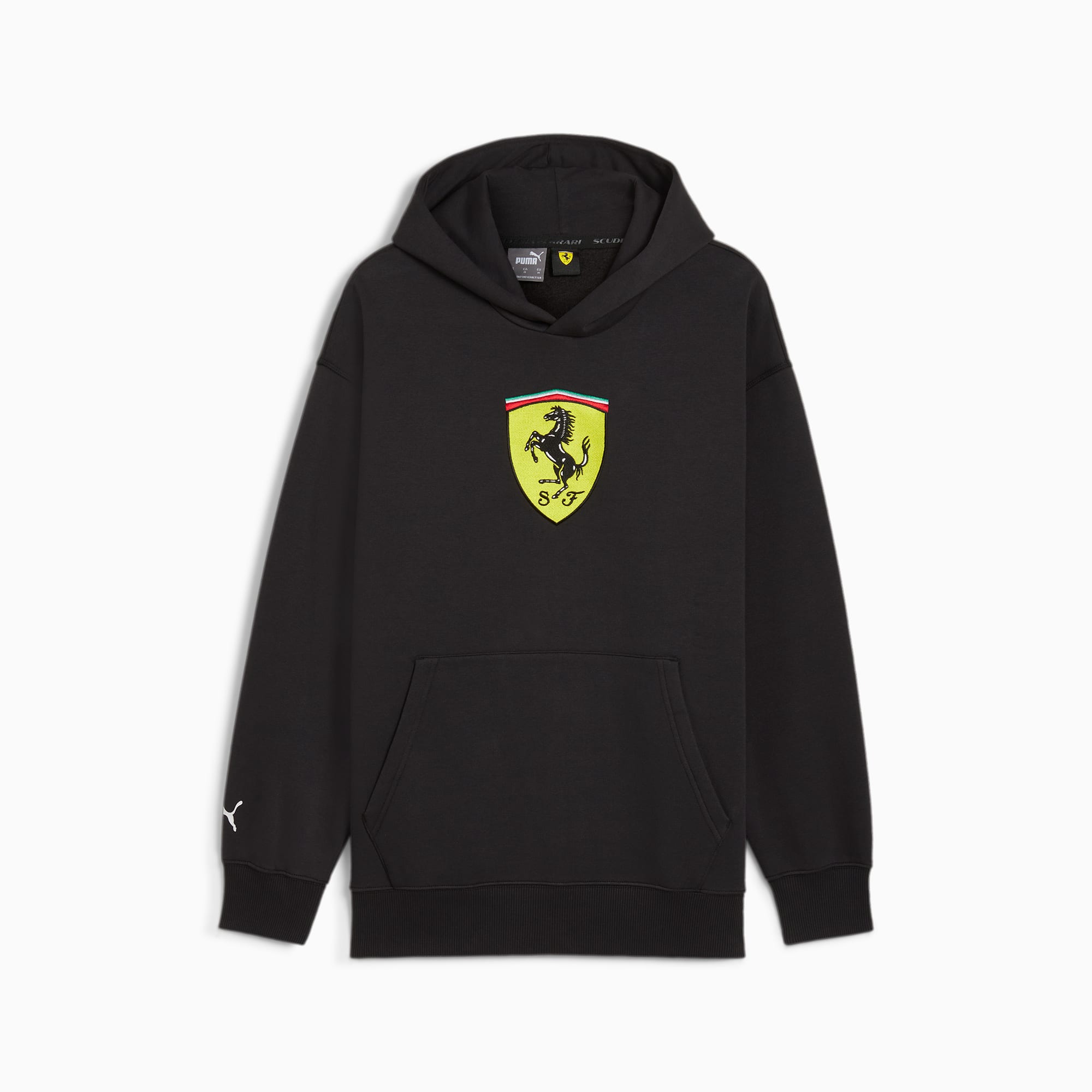 FERRARI RACE BIG SHIELD HOODIE -A76