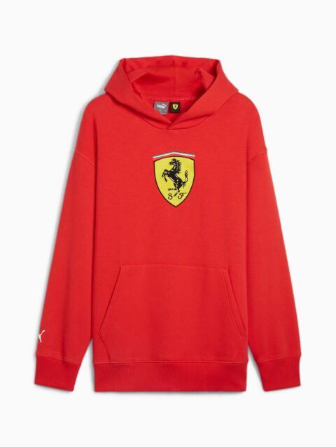 FERRARI RACE BIG SHIELD HOODIE -A71