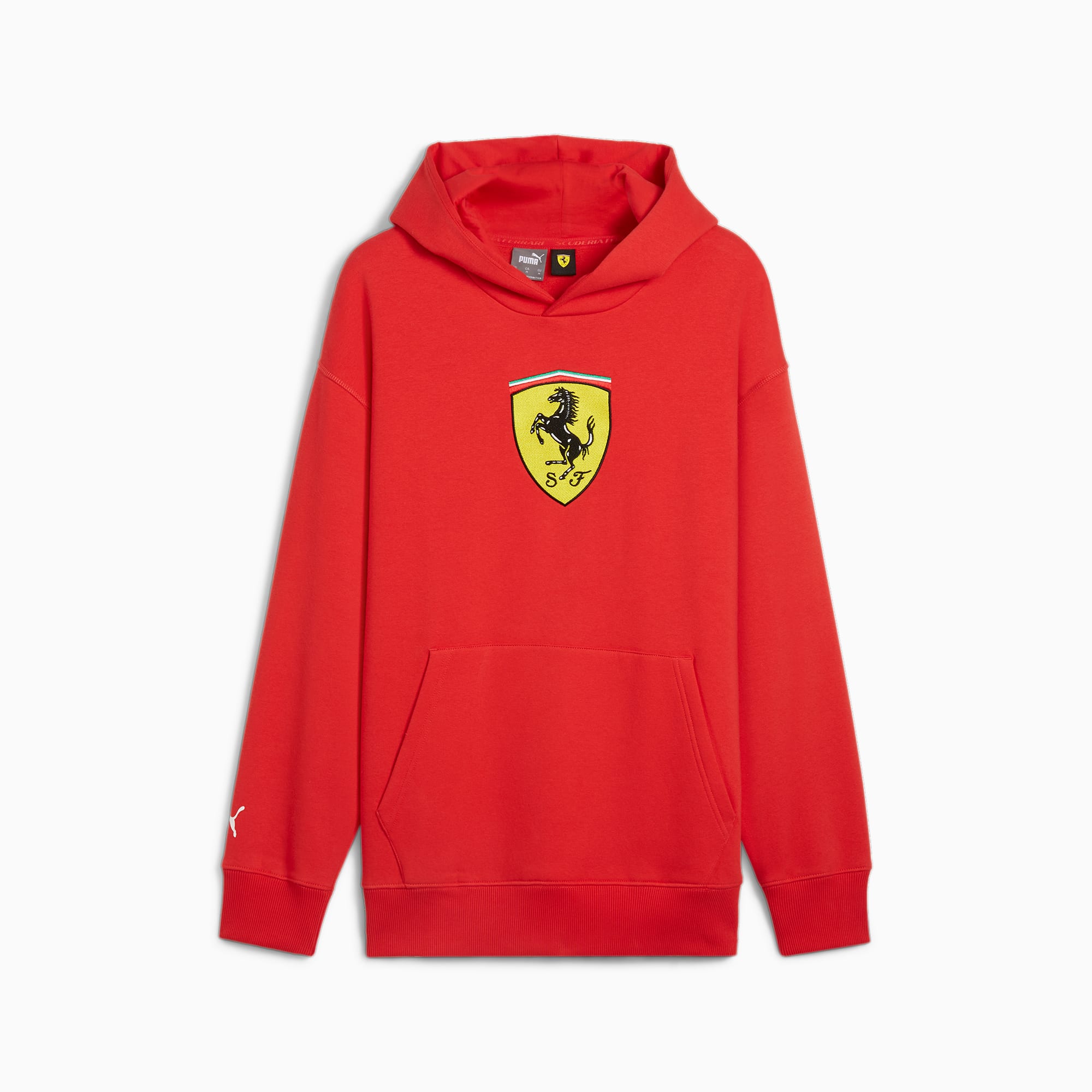 FERRARI RACE BIG SHIELD HOODIE -A71