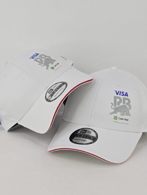 Red Bulls Visa Cash App Flawless 9FORTY Strapback Blanca -A7.