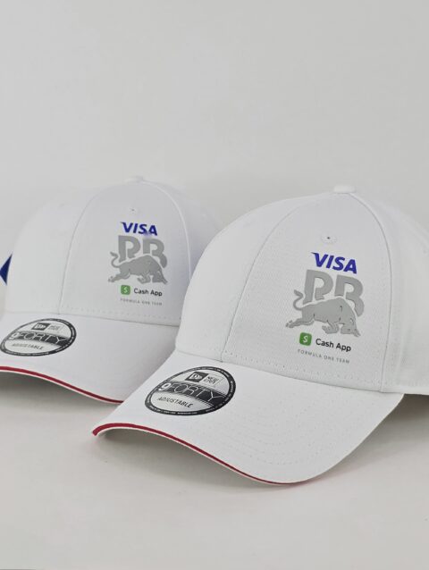 Red Bulls Visa Cash App Flawless 9FORTY Strapback Blanca -A7.