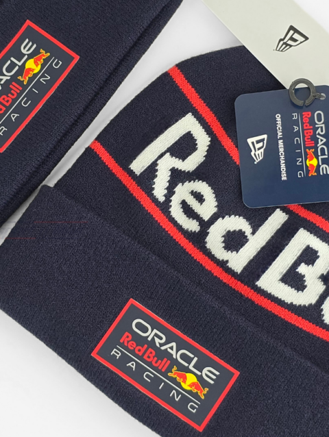 Red Bull F1 New Era Team Wordmark Cuff Beanie -A0