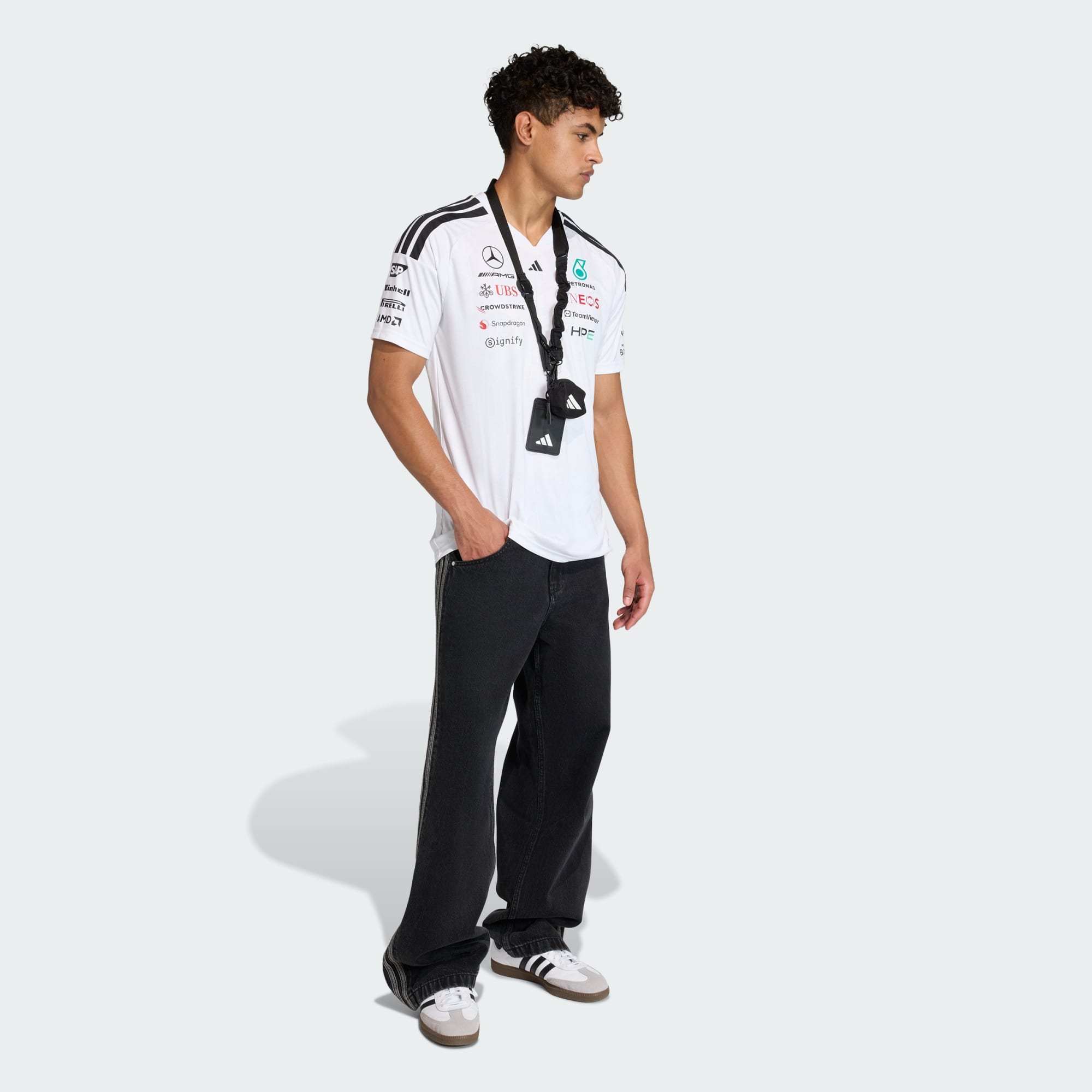 MERCEDES - AMG PETRONAS FORMULA 1 TEAM DRIVER JERSEY -A82 - Imagen 4