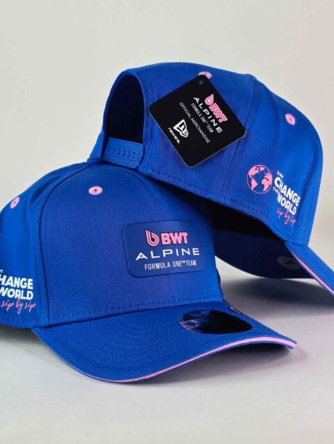 Alpine Racing Team Blue 9SEVENTY Stretch Snap Adjustable Cap -A33