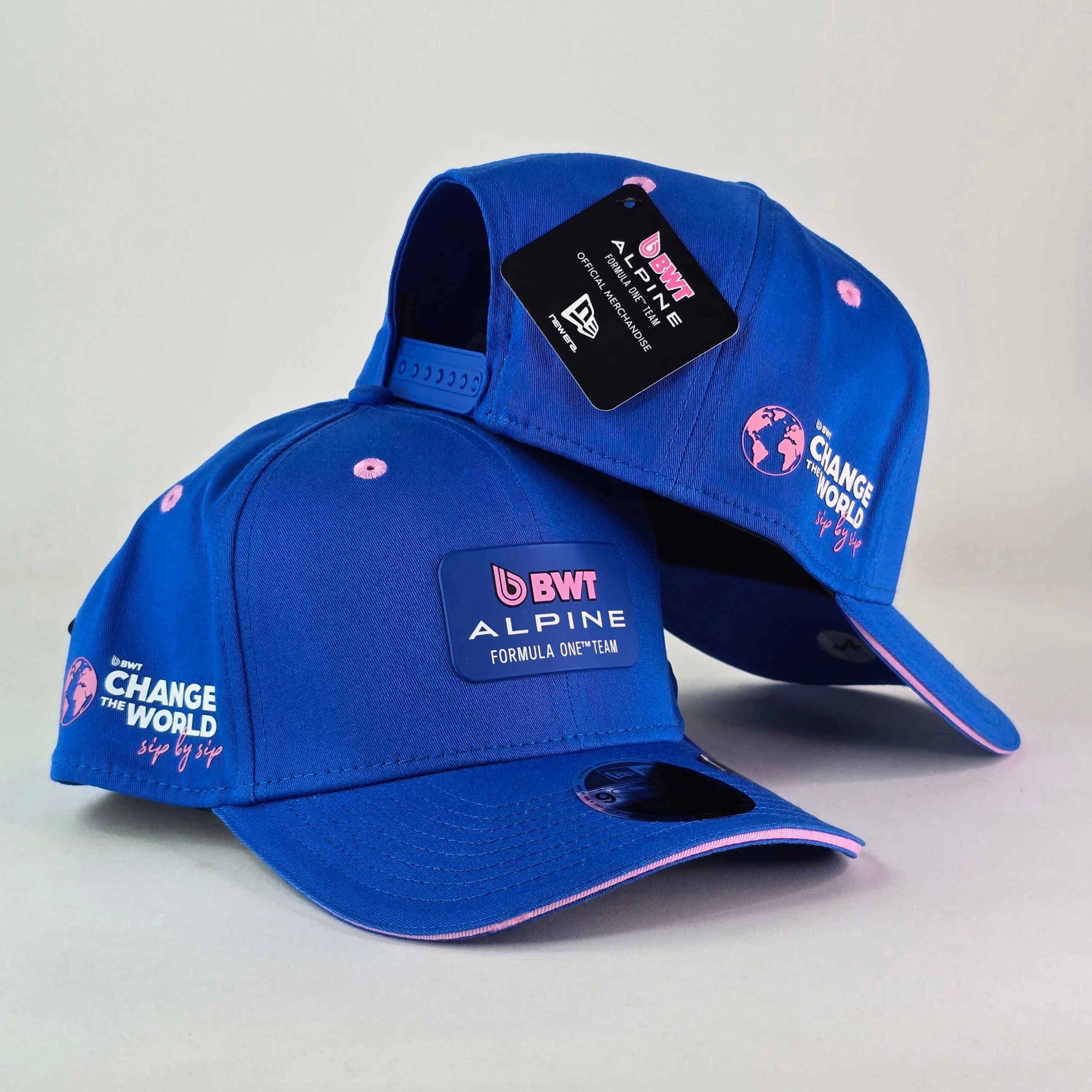 Alpine Racing Team Blue 9SEVENTY Stretch Snap Adjustable Cap -A33