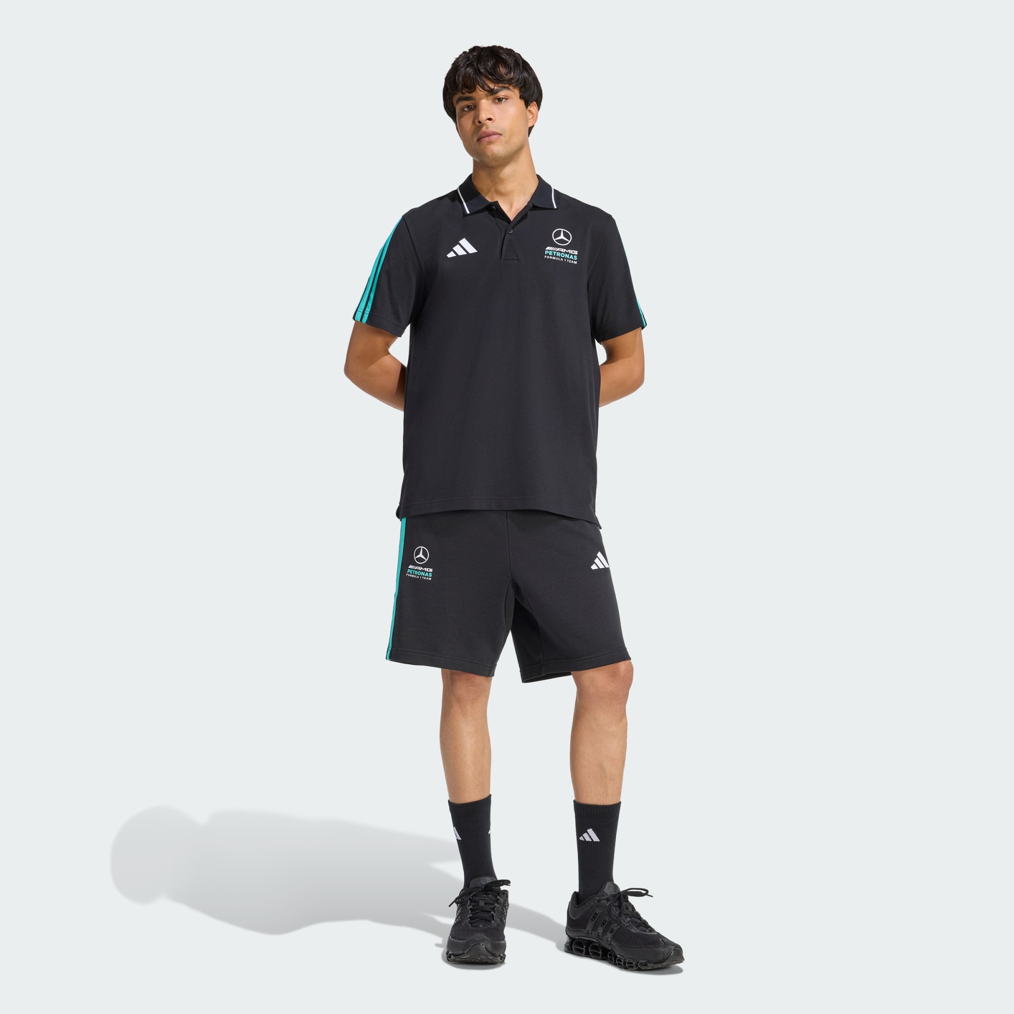 MERCEDES - AMG PETRONAS FORMULA 1 TEAM DNA POLO SHIRT -A82