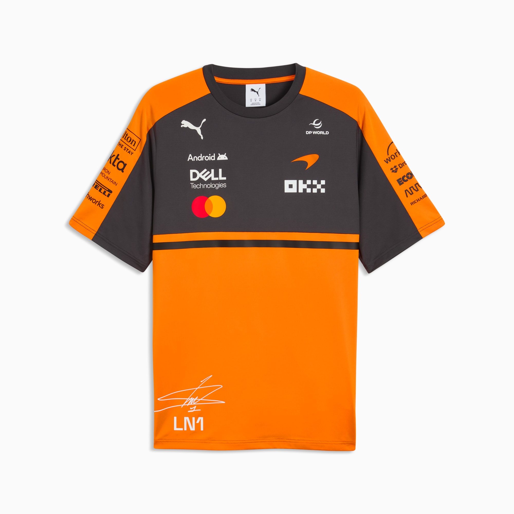 MCLAREN REPLICA NORRIS TEE -A75