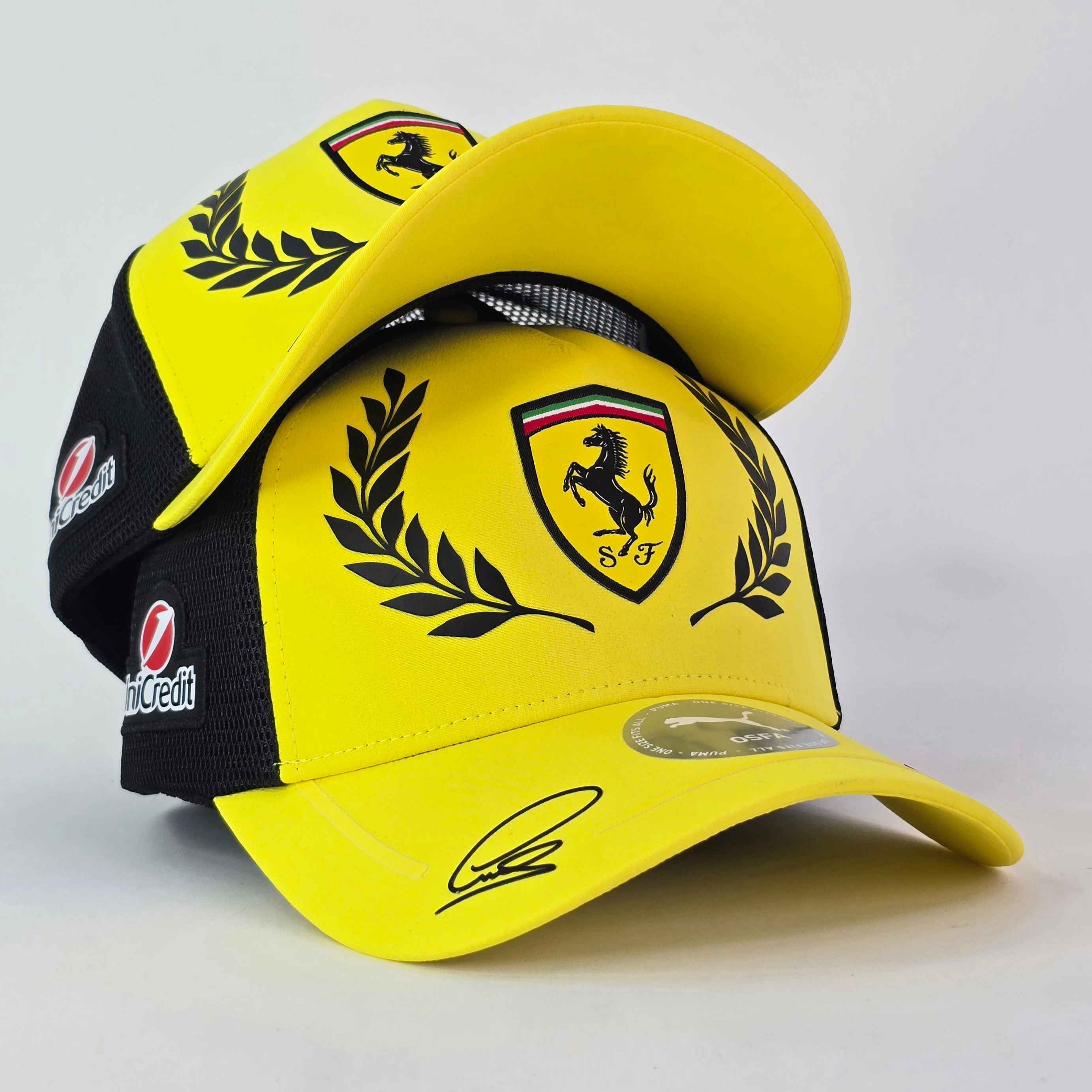 FERRARI REPLICA SPECIAL EDITION SILVERSTONE HAMILTON BB CAP -A74