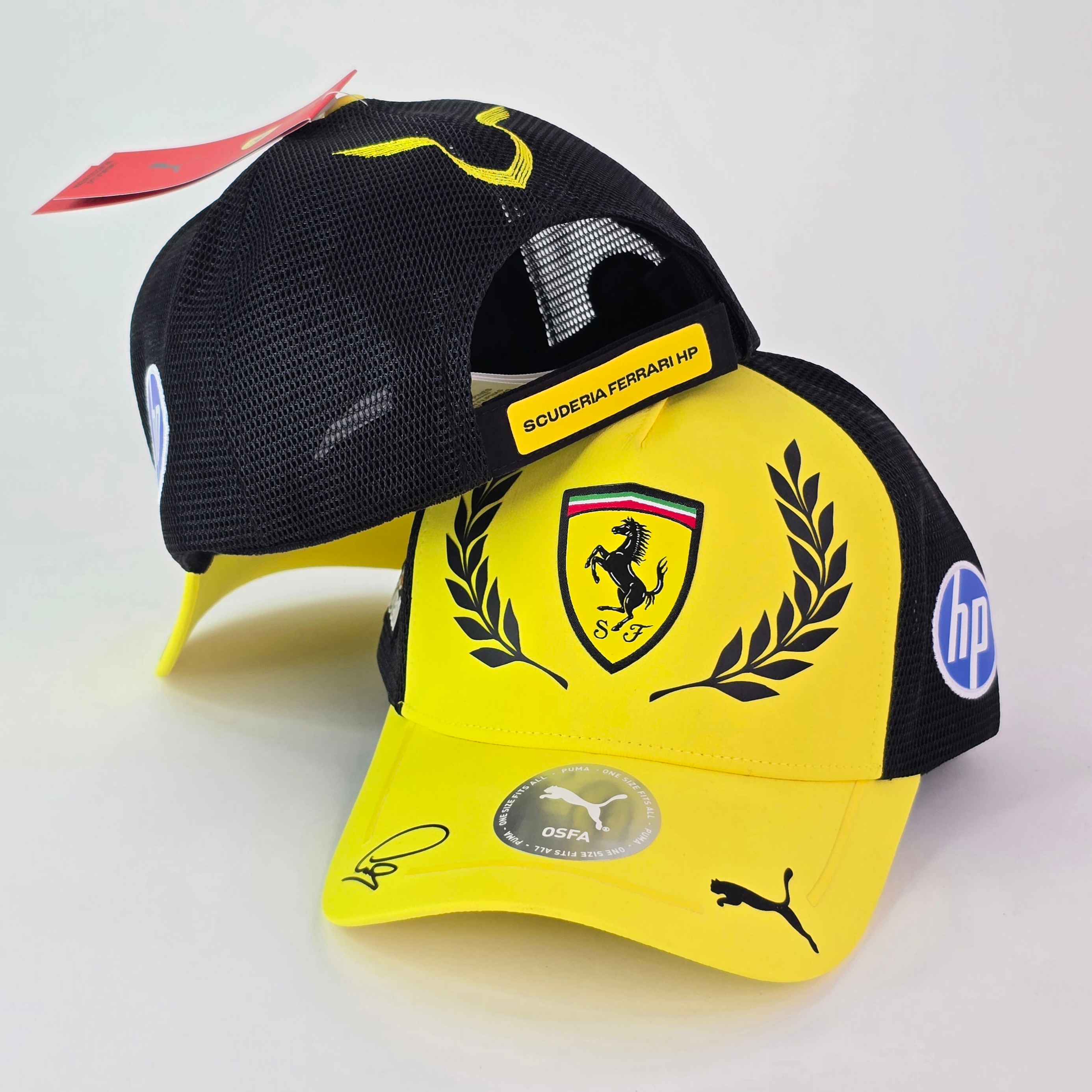 FERRARI REPLICA SPECIAL EDITION SILVERSTONE HAMILTON BB CAP -A74