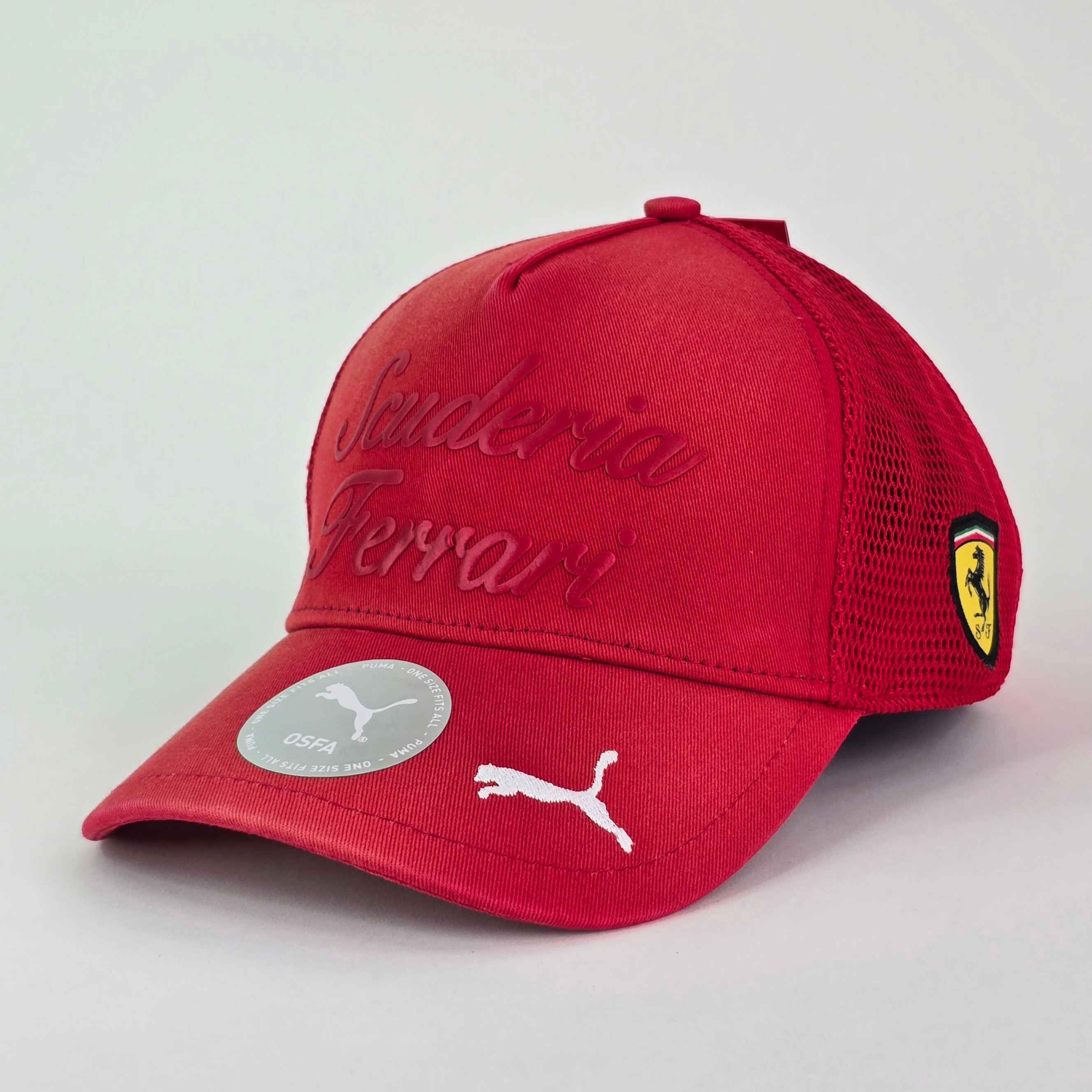 FERRARI LIFESTYLE TRUCKER CAP -A73